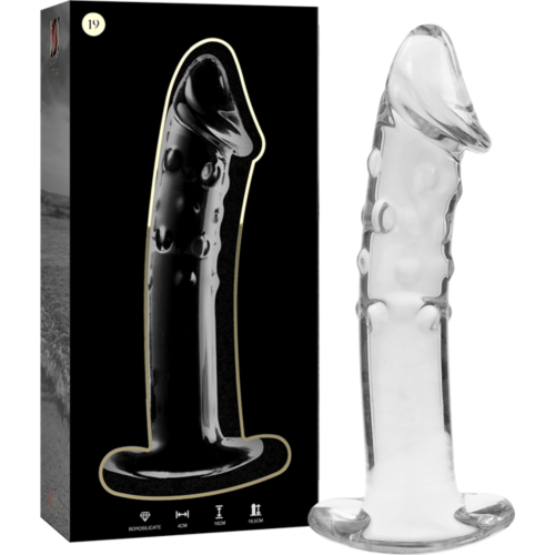 Dildo NEBULA SERIES BY IBIZA Model 19 Boroszilikát Üvegből