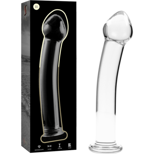 Dildo NEBULA SERIES BY IBIZA 11 | 16 cm boroszilikát üveg