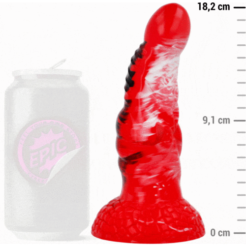 Dildo EPIC Agnis Crimson Fire - Intenzív érzés és szenvedély