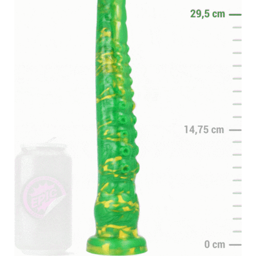 Dildo EPIC Hylos Green Flash - Ergonomikus élmény