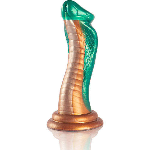 Dildo EPIC Python Cobra Green 220 mm hosszú