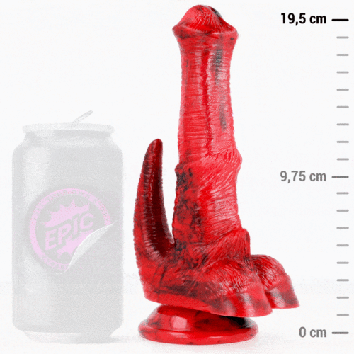 Dildo EPIC Vulcanus Night Dragon dinamikus formával
