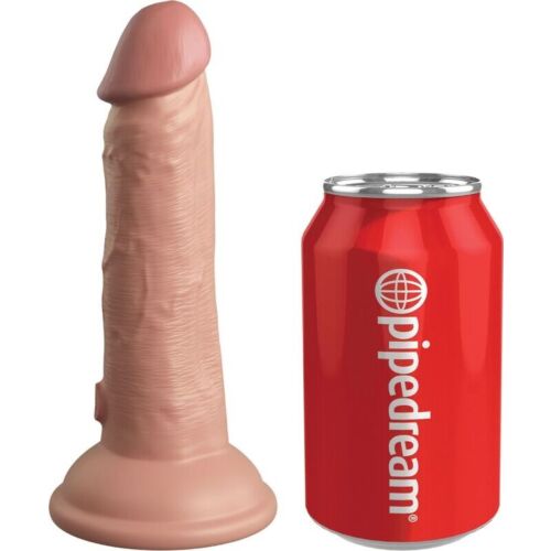 Dildo KING COCK Elite 15.2 cm valósághű élménnyel