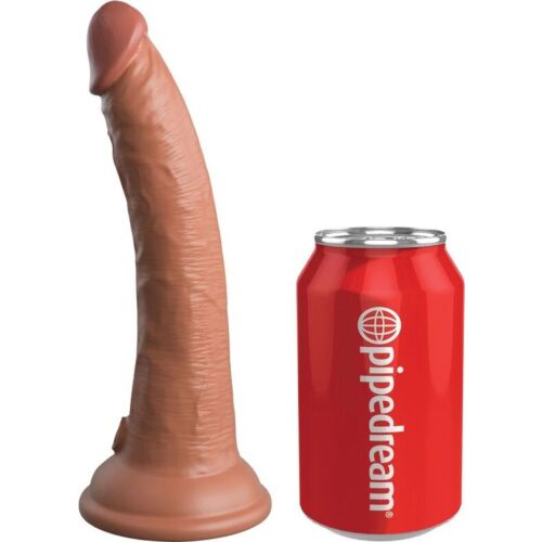 Dildó KING COCK 17.8 cm | Valósághű tapintás