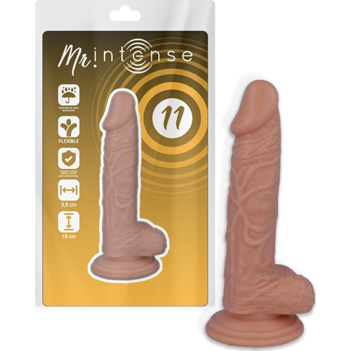 DILDÓ MR. INTENSE 11 REALISZTIKUS 18 CM 3.8 CM