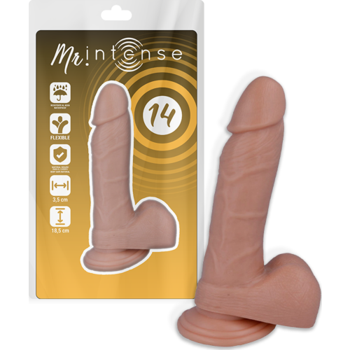 Dildo MR. INTENSE 14 REALISTIC COCK 18.5 CM