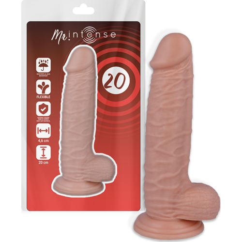 Dildo MR. INTENSE 20 CM élethű tapintás