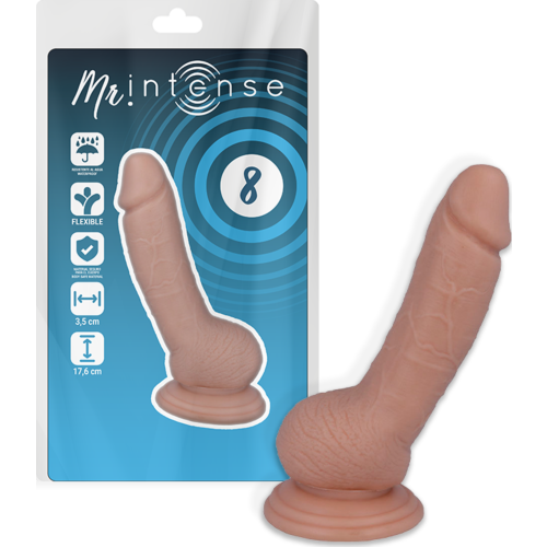 Strapon Dildo MR. INTENSE 17,6 cm élethű tapintású