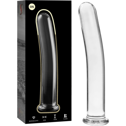 Dildo NEBULA SERIES BY IBIZA 8 - Boroszilikát üveg a kényelemért