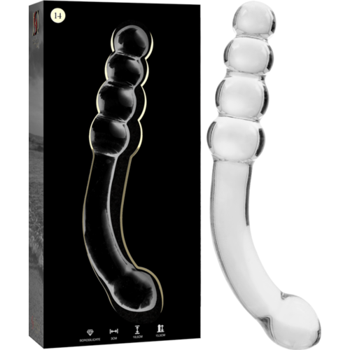 Dildo Dildo Nebula 14 - Kiváló minőségű boroszilikát üveg