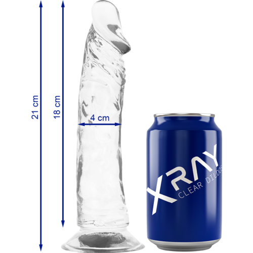 Dildo X RAY 21 CM | Valósághű élmény
