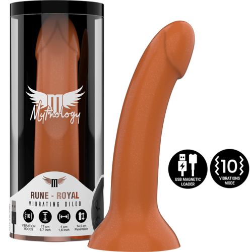 Dildo MYTHOLOGY RUNE ROYAL vízálló és erőteljes vibrációval