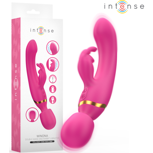 Wand vibrátor INTENSE WINONA dupla funkcióval