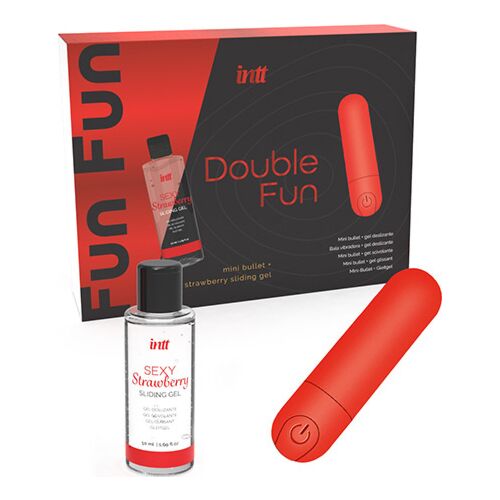 Párok készletek INTT RELEASES Double Fun Kit vibráló golyóval