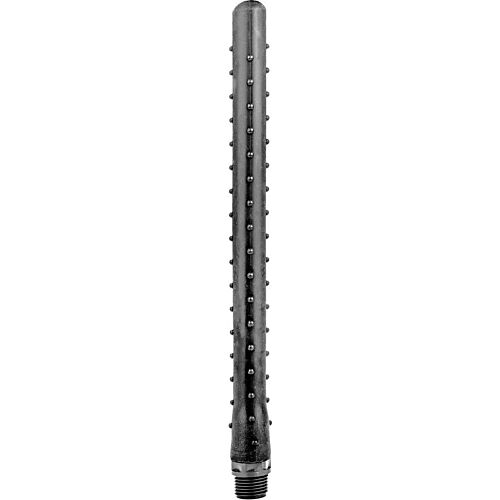 Intim tisztító ALL BLACK RIDGED SHOWER 27 cm