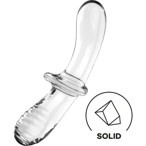 Dildo SATISFYER CRYSTAL DOUBLE CRYSTAL – Kétoldalú izgatás