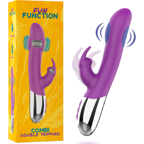 Rabbit vibrátor FUN FUNCTION COMBI DOUBLE TAPPING