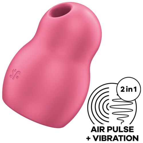 Vibrátor SATISFYER PRO TO GO 1 kettős légnyomás és vibráció