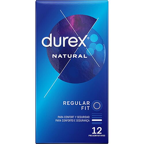Kondom DUREX NATURAL PLUS 12 db
