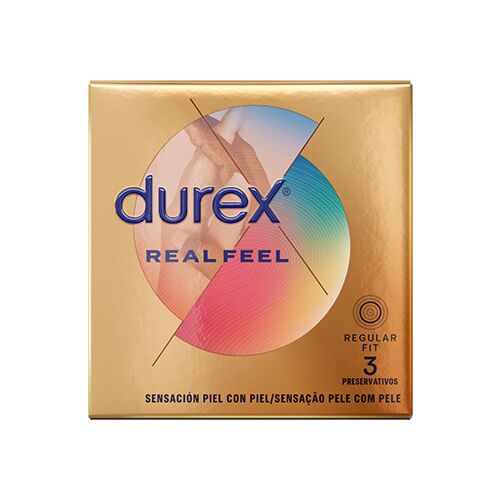 Kondom DUREX REAL FEEL - Latexmentes és érzéki