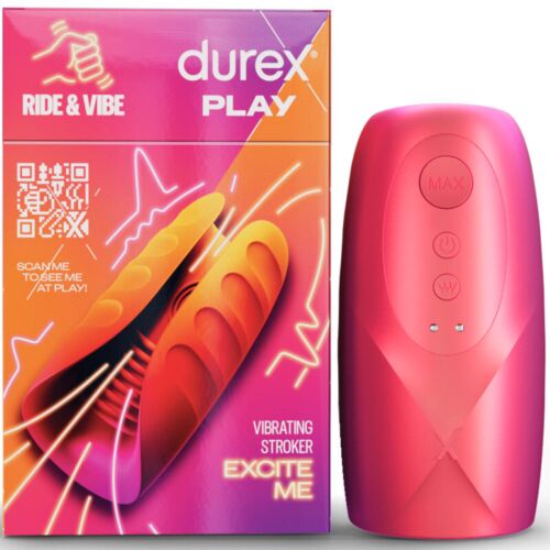 Masturbátor DUREX TOYS RIDE & VIBE 3 stimulációs móddal
