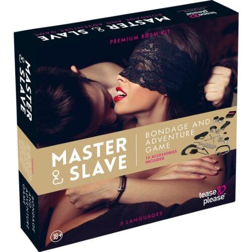 Master BDSM Készlet - 10 Kiegészítő a Bondage Felfedezéséhez