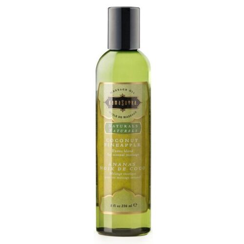 Olaj KAMASUTRA NATURALS PIÑA COLADA 236 ml érzéki masszázshoz