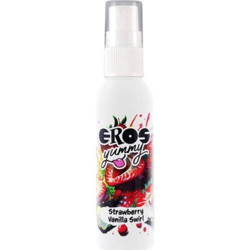 Spray testű Eros Yummy Strawberry Vanilla Swirl 50ml ízletes
