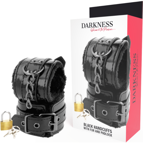 Kézi bilincs DARKNESS BONDAGE állítható dizájnnal