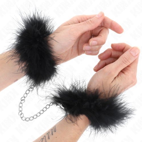 Kézi bilincs KINK MINI FEATHER HAND CUFFS