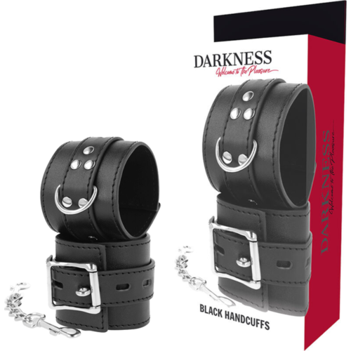 Kézi bilincs DARKNESS BONDAGE állítható pántokkal