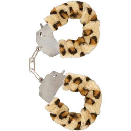 Kézbilincsek TOYJOY FURRY FUN CUFFS Leopard