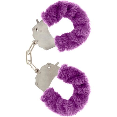Kézi bilincs TOYJOY Furry Fun Cuffs puha huzattal