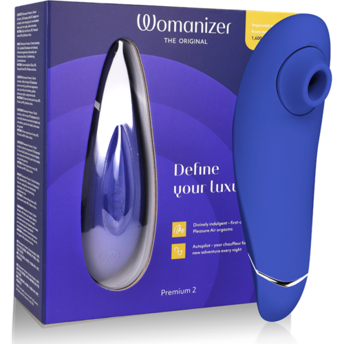 Vibrátor WOMANIZER PREMIUM 2 clitorális stimulátor