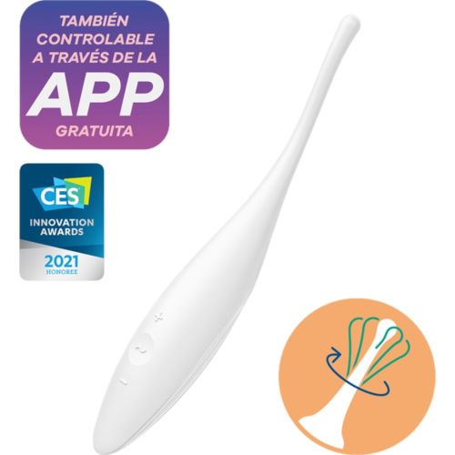 Vibrátor SATISFYER TWIRLING JOY | Célzott rezgések