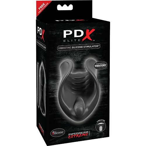 Vibrátor PDX ELITE Vibráló Szilikon Stimulátor - Intenzív Élmény