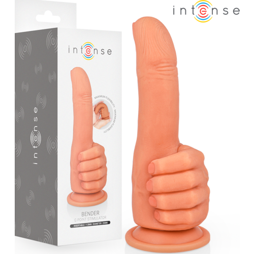 G-spot Dildó INTENSE FUN TOYS BENDER rugalmas kialakítás