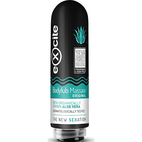 Lubrikáló EXCITE BODYLUB ALOE VERA 200 ML - Hidratáló masszázs