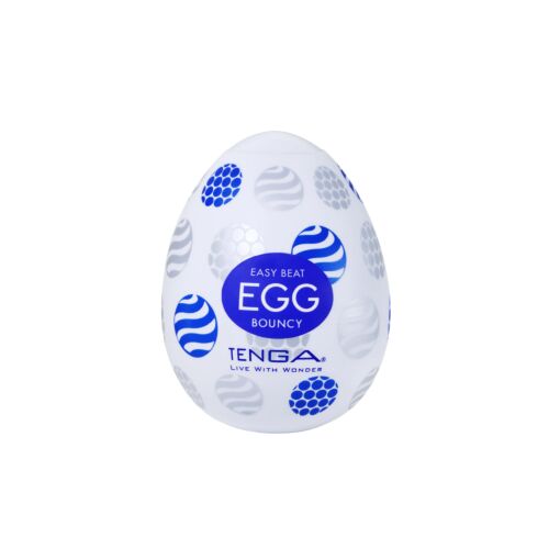 Masturbátor Tenga Egg Bouncy – különleges textúrákkal