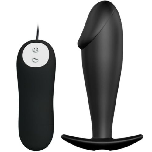 BDSM Anális Plug PRETTY LOVE - Pénisz Formájú és Vibráló