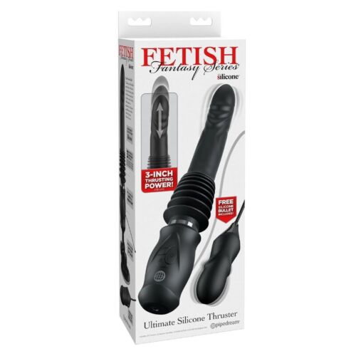 Vibrátor FETISH FANTASY SERIES ULTIMATE SILICONE THRUSTER 7,6 cm-es tolóerővel