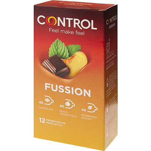 Kondom CONTROL FUSSION 12 darabos kiszerelésben