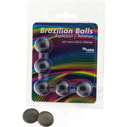 Brazilian Balls TALOKA izgató géllel | Robbanás a szórakozásban