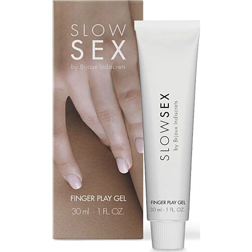 Masszázsgél BIJOUX SLOW SEX 30 ml - Kényelmes érintés