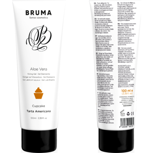 Lubrikáló Gél BRUMA Aloe Vera 100ml - Kényeztető csúszás