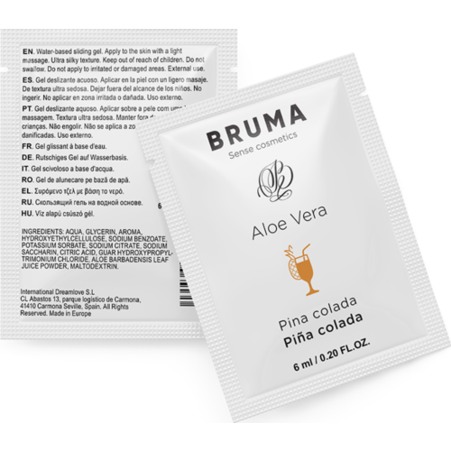 Lubrikáló gél BRUMA Aloe Vera 6 ml