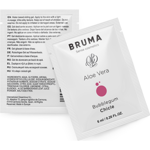 Lubrikáló gél BRUMA Aloe Vera 6 ml