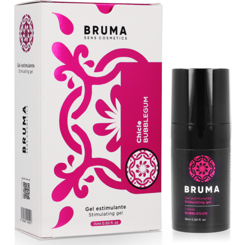 Orgazmusfokozó BRUMA Bubblegum ízű zselé 15 ml