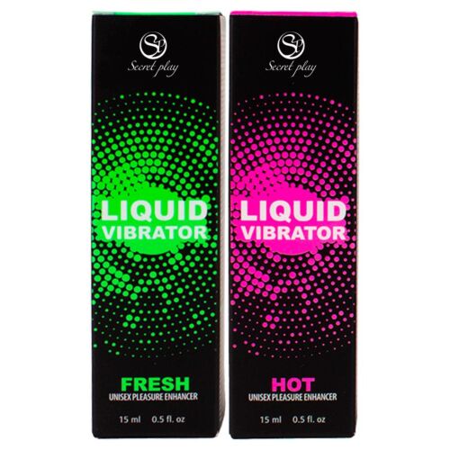 Fokozó gél SECRETPLAY LIQUID VIBRATOR LOVE VIBRATIONS PACK