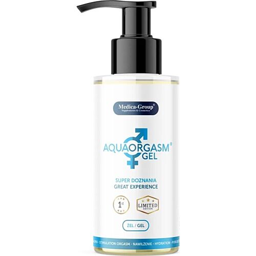 Intim gél MEDICA GROUP Aqua Orgasm 150 ml hidratáláshoz